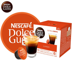 英国进口 雀巢多趣酷思(Dolce Gusto) 黑咖啡胶囊 研磨咖啡粉 16颗装 美式浓黑